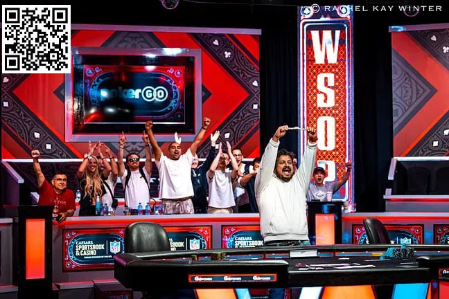 【EV扑克】2024 WSOP | Santhosh Suvarna夺得25万美元超级豪客赛冠军