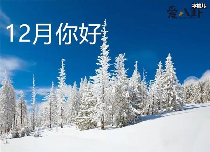 12月你好的句子, 十二月问候图片带文字