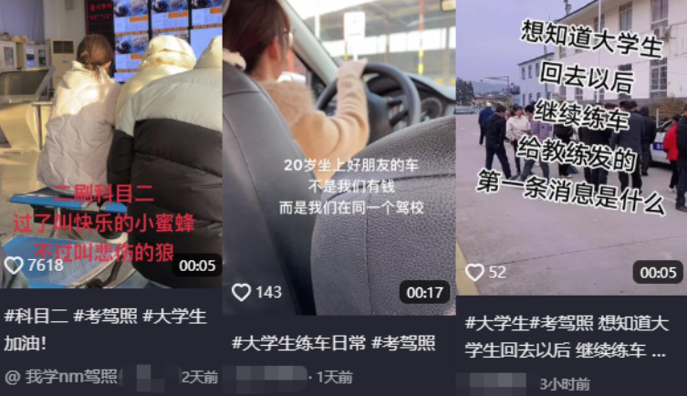 跟着擦边美女教练学开车，就能轻松拿到小本本？